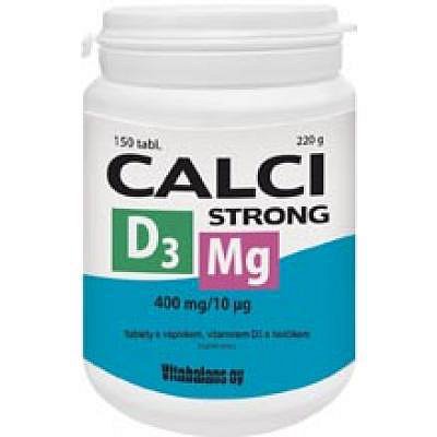 Calci Strong +Mg+D3 tbl.150 Vitabalans