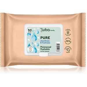 Luba Family Pure vlhčený toaletní papír 50 ks