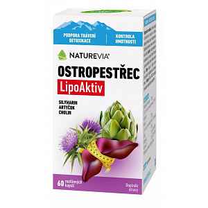 NatureVia Ostropestřec LipoAktiv cps.60