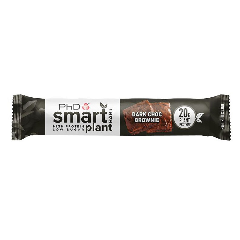 PhD Nutrition Smart Plant Bar dark choc brownie 64g