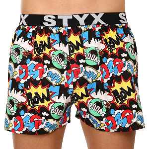 Styx Pánské trenky art sportovní guma OMG (B1456) M