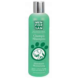 Menforsan Přírodní hydratační šampon pro psy se zeleným jablkem 300ml