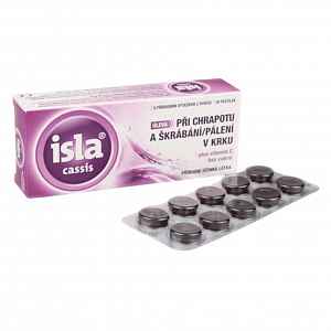 Isla-Cassis tablety 30 bylinné pastilky
