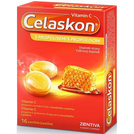 Celaskon s propolisem 16 pastilek