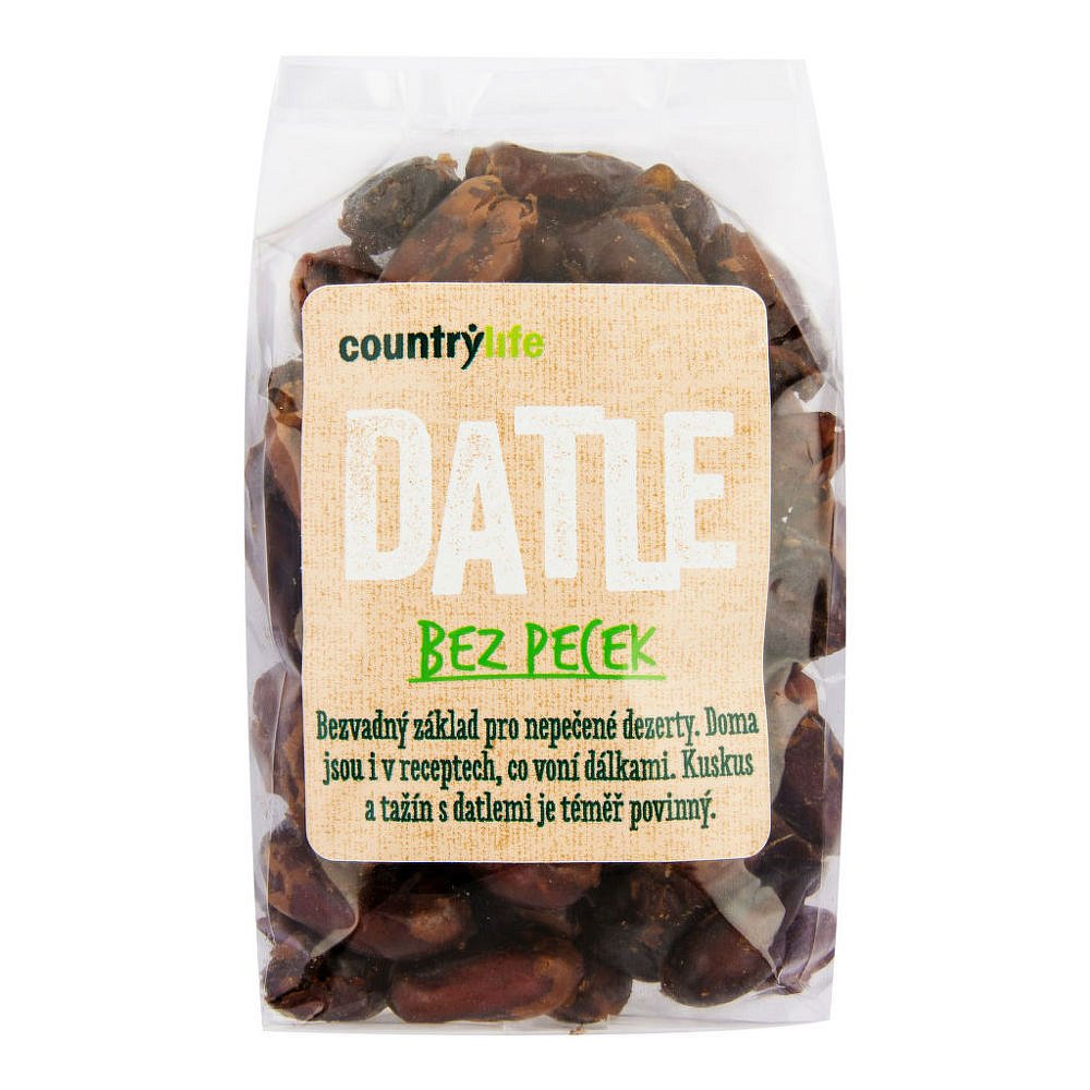 COUNTRY LIFE Datle sušené bez pecek 250 g