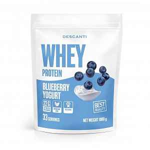 DESCANTI Whey Protein Blueberry Yogurt 1000 g