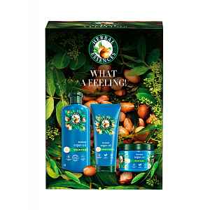 Herbal Essences Xmass sada Argan Repair šampon, kondicionér a maska 3 ks