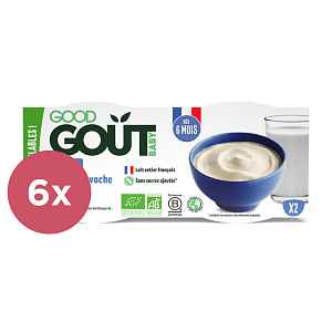 Good Gout BIO Mléčný dezert 6 x (2x100 g)