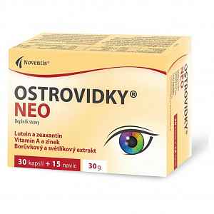 Ostrovidky Neo - akční balení orální tobolky 30 + 15