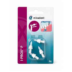 Miradent I-Prox P náhradní hlavice bílé 4 ks