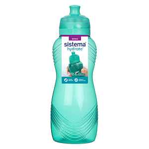 SISTEMA Hydrate Láhev Wave Twist‘n’Sip zelená 600 ml