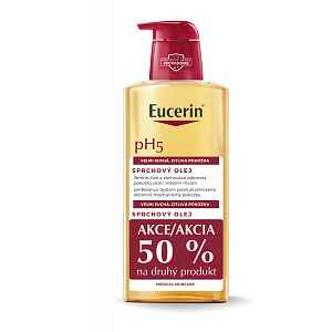 Eucerin Ph5 Relipidační sprchový olej 1+1 2x400 ml