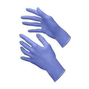 Akzenta Nitrile Top Touch Plus Ultrasoft Tender Lavender XS vyšetřovací rukavice 100 ks