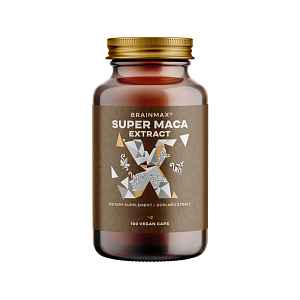 BrainMax Super Maca® extrakt, 700 mg, 100 rostlinných kapslí