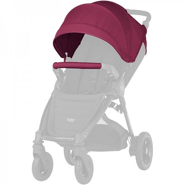 BRITAX RÖMER Barevný set B-Agile 4 Plus/B-Motion 3/4 Plus – Wine Red 2018