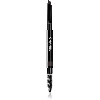 Chanel Stylo Sourcils Waterproof voděodolná tužka na obočí s kartáčkem odstín 812 Ebène 0,27 g