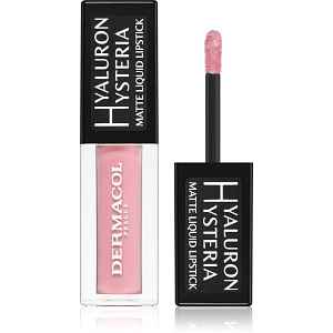 Dermacol Hyaluron Hysteria matná tekutá rtěnka odstín 01 4.5 ml