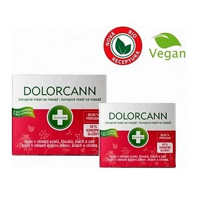 Dolorcann přírodní konopná mast 50ml
