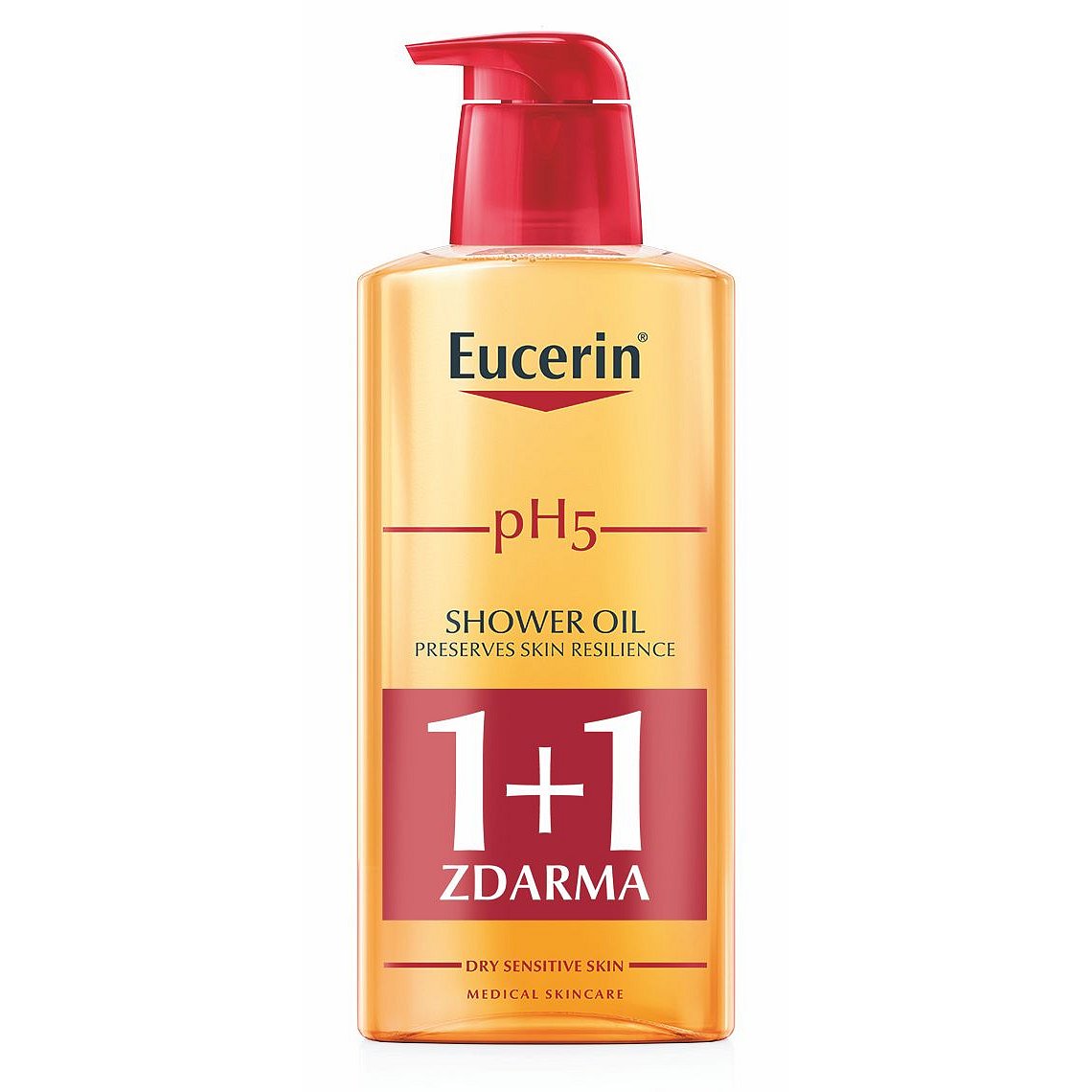 Eucerin Ph5 Relipidační sprchový olej 1+1 2x400 ml