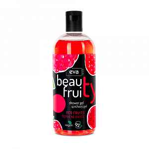 Eva Natura Beauty Fruity Sprchový gel Red 400 ml