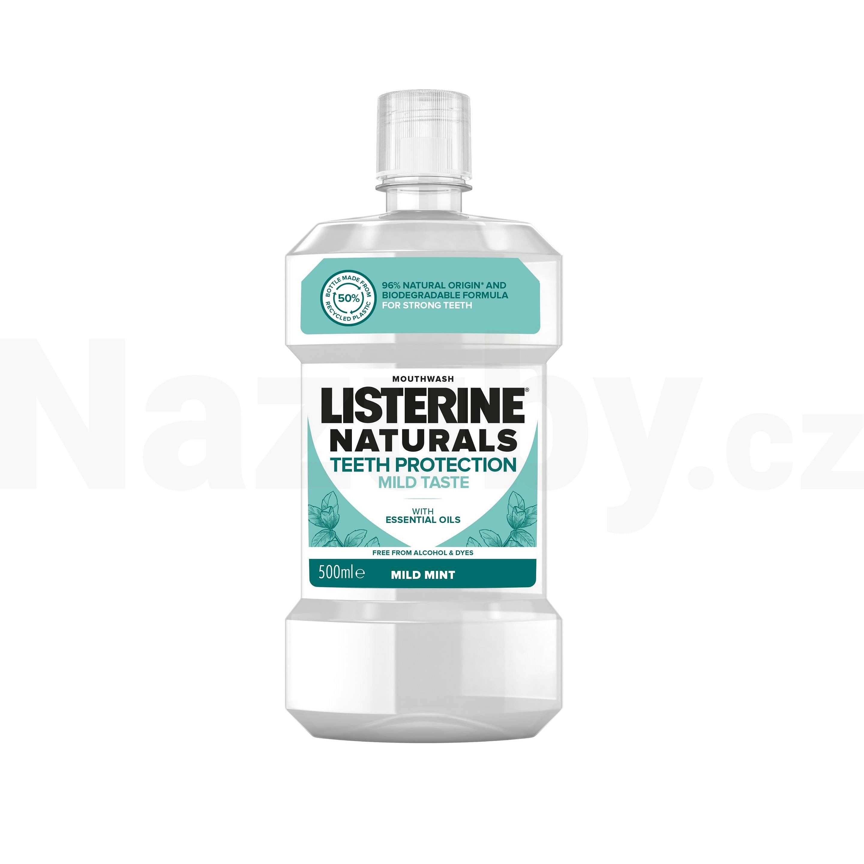 Listerine Naturals Teeth Protection Mild Taste 500 ml