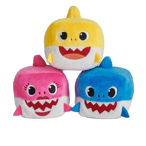 Orbico Baby Shark Plyšová hrající a zpívající kostka