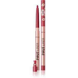 Revolution Pout Liner tužka na rty pro zvětšení objemu odstín Jelly Berry Mauve 0.2 g