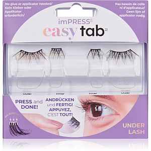 KISS imPRESS easy tab samolepící trsové řasy 4 ks