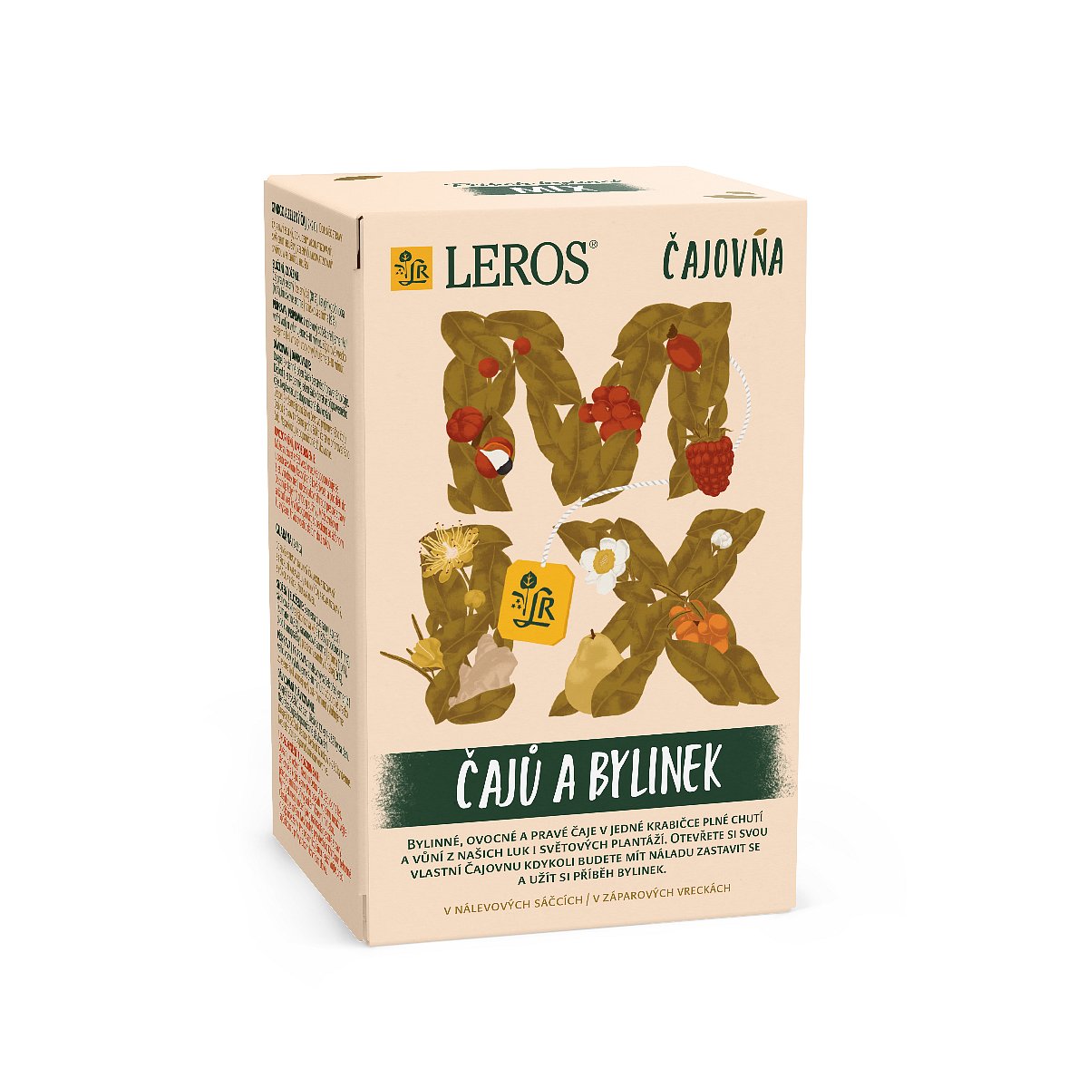Leros Čajovna Mix čajů a bylinek 18 sáčků