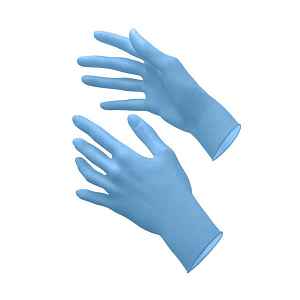Akzenta Nitrile Top Touch Plus Ultrasoft Ice Blue XL vyšetřovací rukavice 100 ks