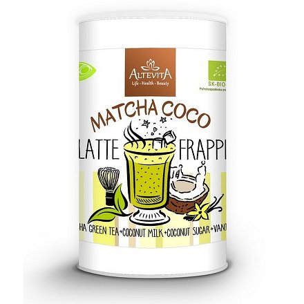 Bio Matcha coco latte/frappe 220g