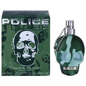 Police To Be Camouflage toaletní voda pro muže 40 ml