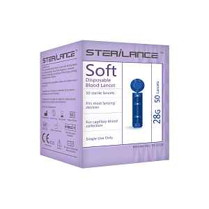 STERILANCE Lancety 28G pro glukometry Easygluco a GlucoLab 50 ks