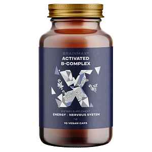 BrainMax Activated B-Complex 90 kapslí
