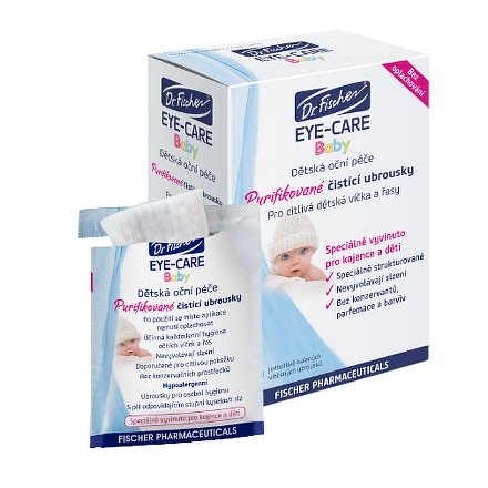 Dr.Fischer Eye-Care Baby 20 ubrousků