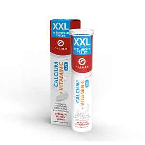 Galmed Calcium 300mg s vitaminem C XXL, 24 šumivých tablet