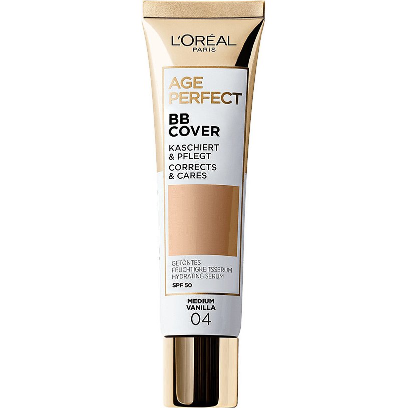 L’Oréal Paris Age Perfect BB Cover, 04 Medium Vanilla 30ml