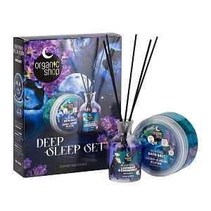 Organic Shop Sleeping Sada pro hluboký spánek Night Symphony 300 g + 125 ml