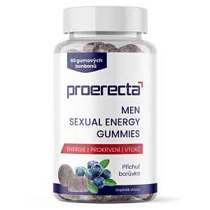 PROERECTA Men sexual energy gummies 60 gumových bonbonů