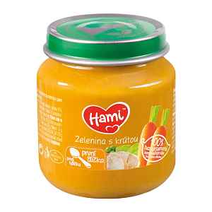 Hami Zelenina s krůtou první lžička 125 g