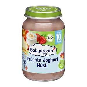 Babydream BIO ovocné pyré s müsli a jogurtem 190 g