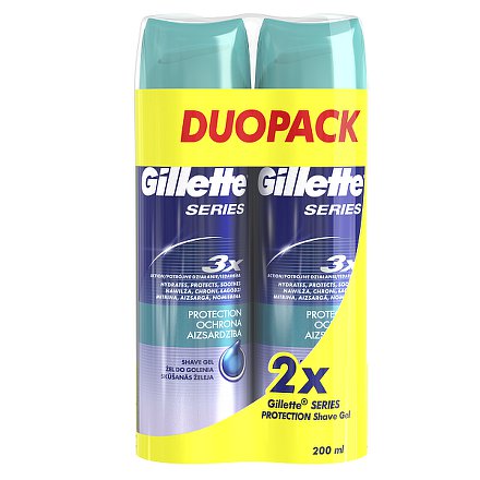 Gillette Series Protection gel 2x200ml