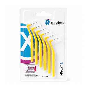 Miradent I-Prox L xx-fine 0,5 mm mezizubní kartáčky žluté 6 ks