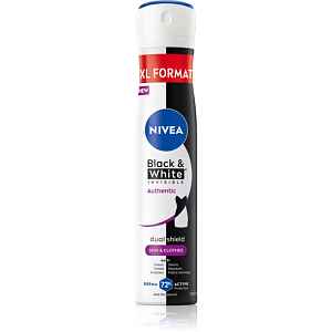 NIVEA Black & White Authentic antiperspirant ve spreji 72h 200 ml