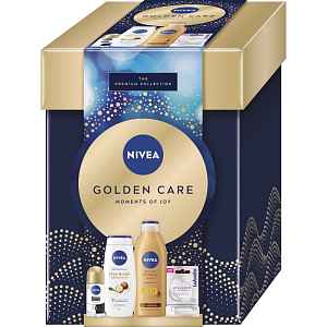 NIVEA Golden Care dárková sada pro výživu a hydrataci