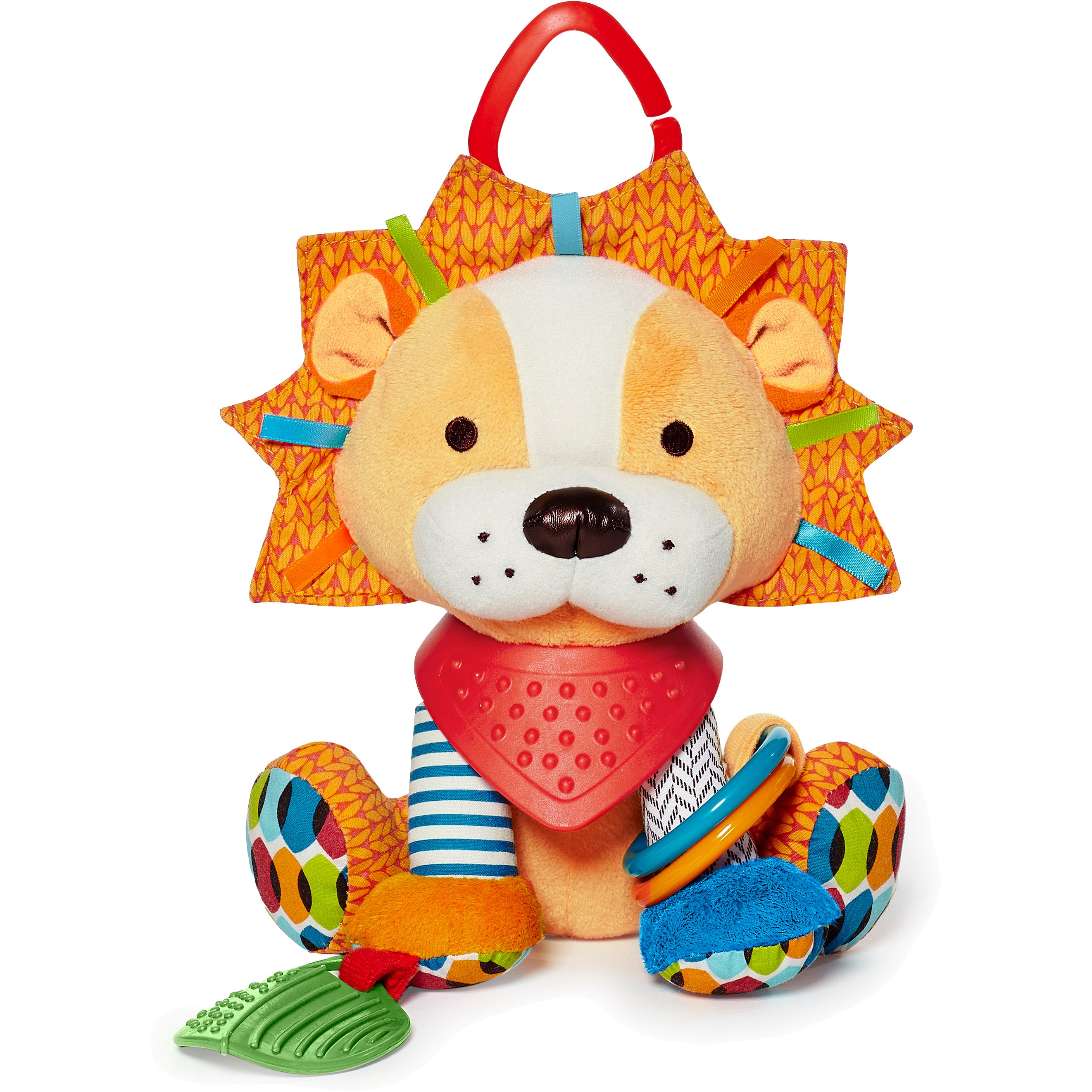 SKIP HOP Hračka na C kroužku aktivní Bandana Buddies Lev 0 m+
