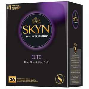 Elite – bezlatexové ultra tenké kondomy (36 ks)