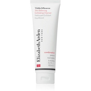 Elizabeth Arden Visible Difference Skin Balancing Exfoliating Cleanser pěnový peeling pro normální až smíšenou pleť  125 ml