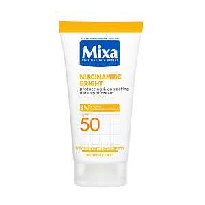 Mixa Niacinamide Bright Krém proti tmavým skvrnám SPF50 50 ml