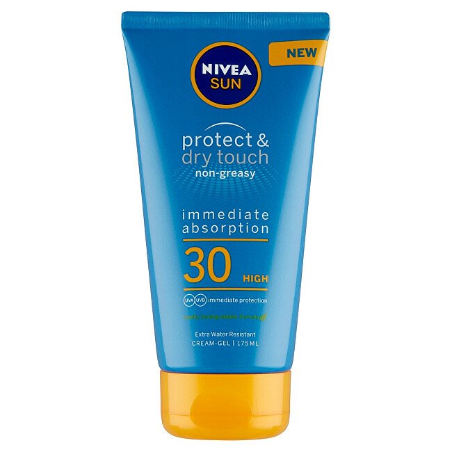 Nivea Neviditelný gelový krém na opalování OF 30 Sun Protect & Dry Touch (Cream Gel) 175 ml